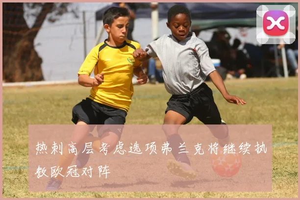热刺高层考虑选项弗兰克将继续执教欧冠对阵